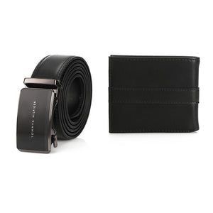 TOMMY HILFIGER set (Wallet & Belt)