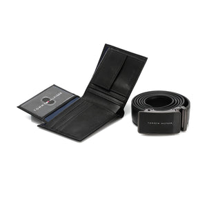TOMMY HILFIGER set (Wallet & Belt)