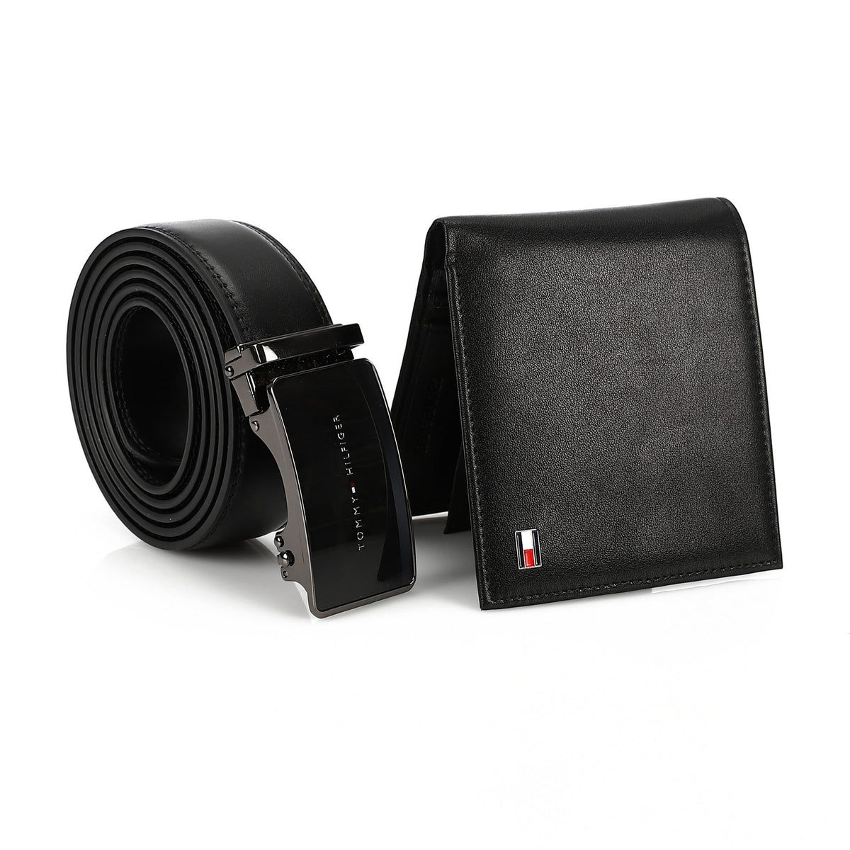 TOMMY HILFIGER set (Wallet & Belt)