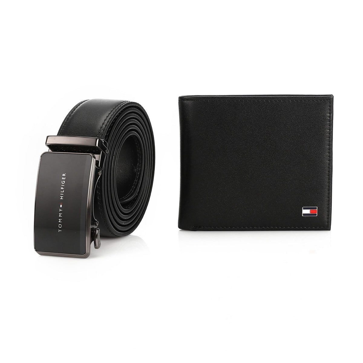TOMMY HILFIGER set (Wallet & Belt)