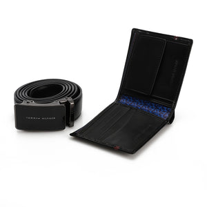 TOMMY HILFIGER set (Wallet & Belt)