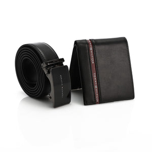 TOMMY HILFIGER set (Wallet & Belt)