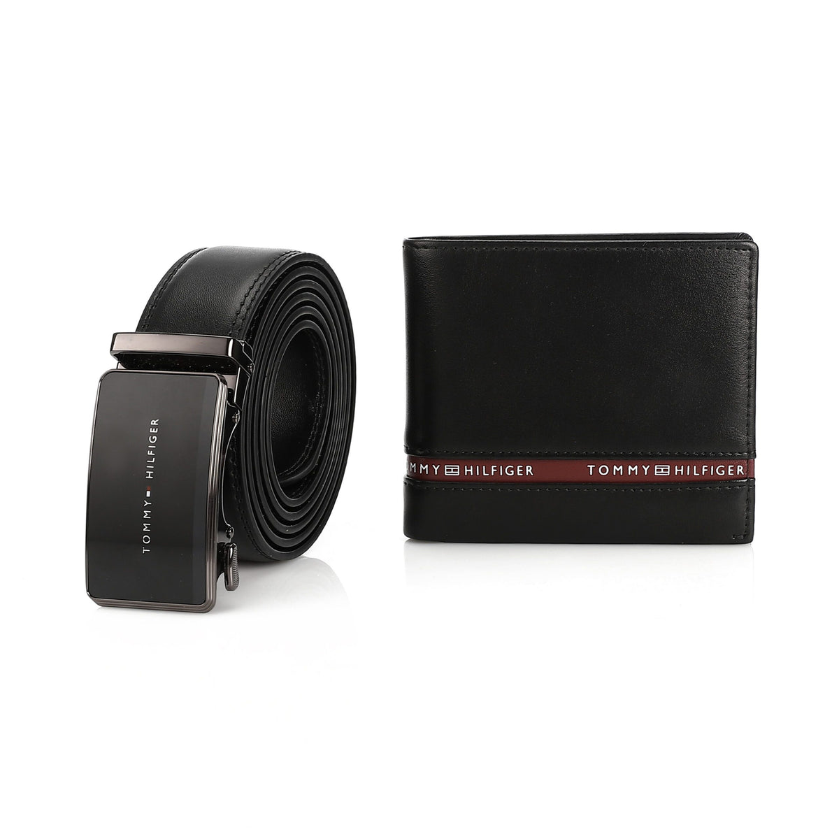 TOMMY HILFIGER set (Wallet & Belt)