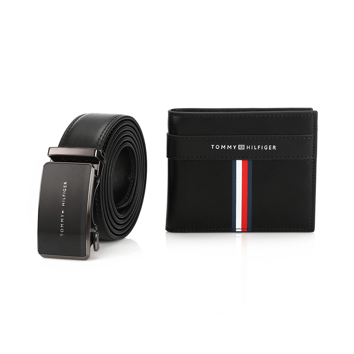 TOMMY HILFIGER set (Wallet & Belt)