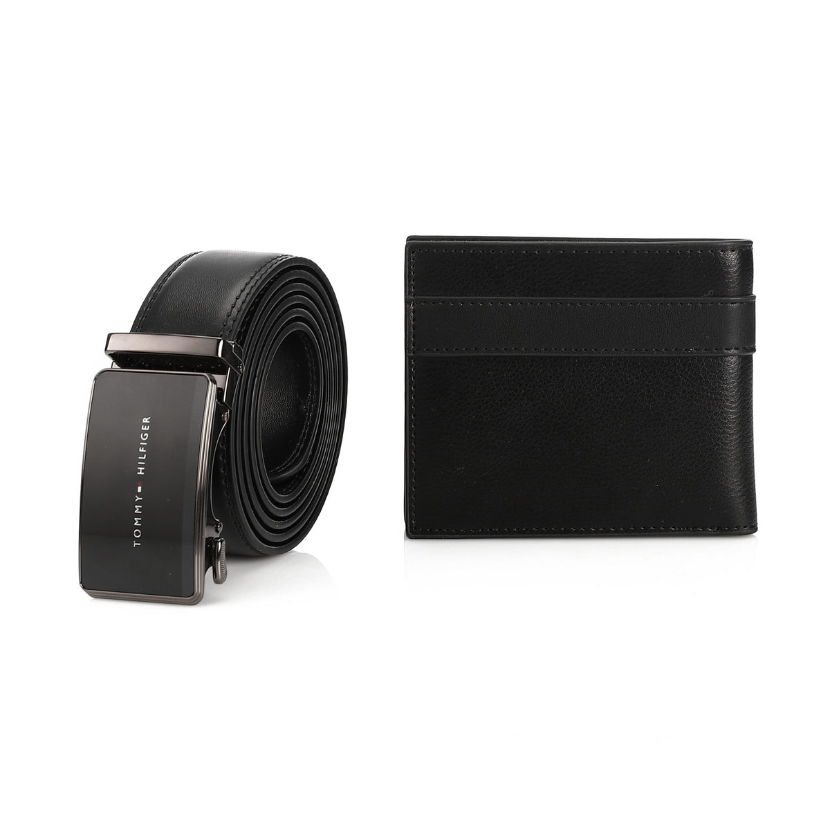 TOMMY HILFIGER set (Wallet & Belt)