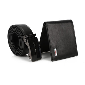 TOMMY HILFIGER set (Wallet & Belt)