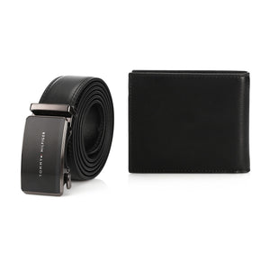 TOMMY HILFIGER set (Wallet & Belt)