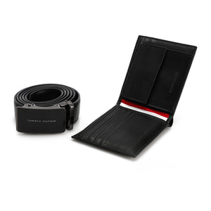 TOMMY HILFIGER set (Wallet & Belt)