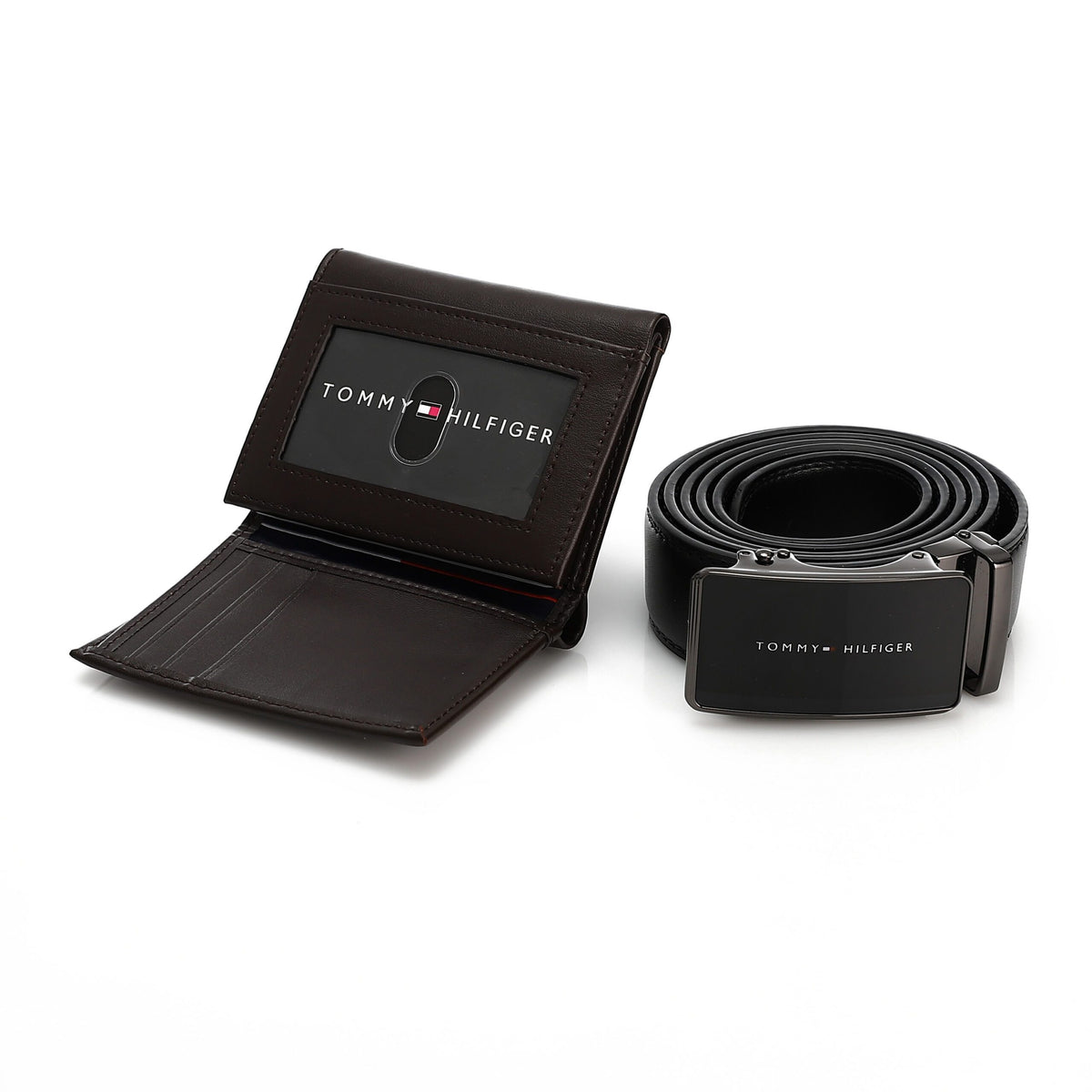 TOMMY HILFIGER set (Wallet & Belt)