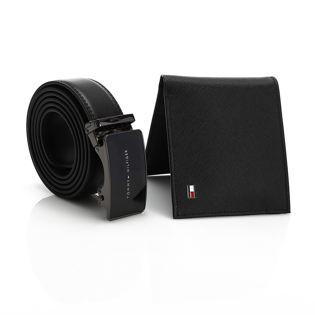 TOMMY HILFIGER set (Wallet & Belt)