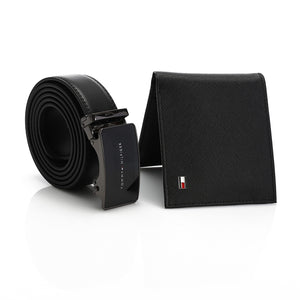 TOMMY HILFIGER set (Wallet & Belt)