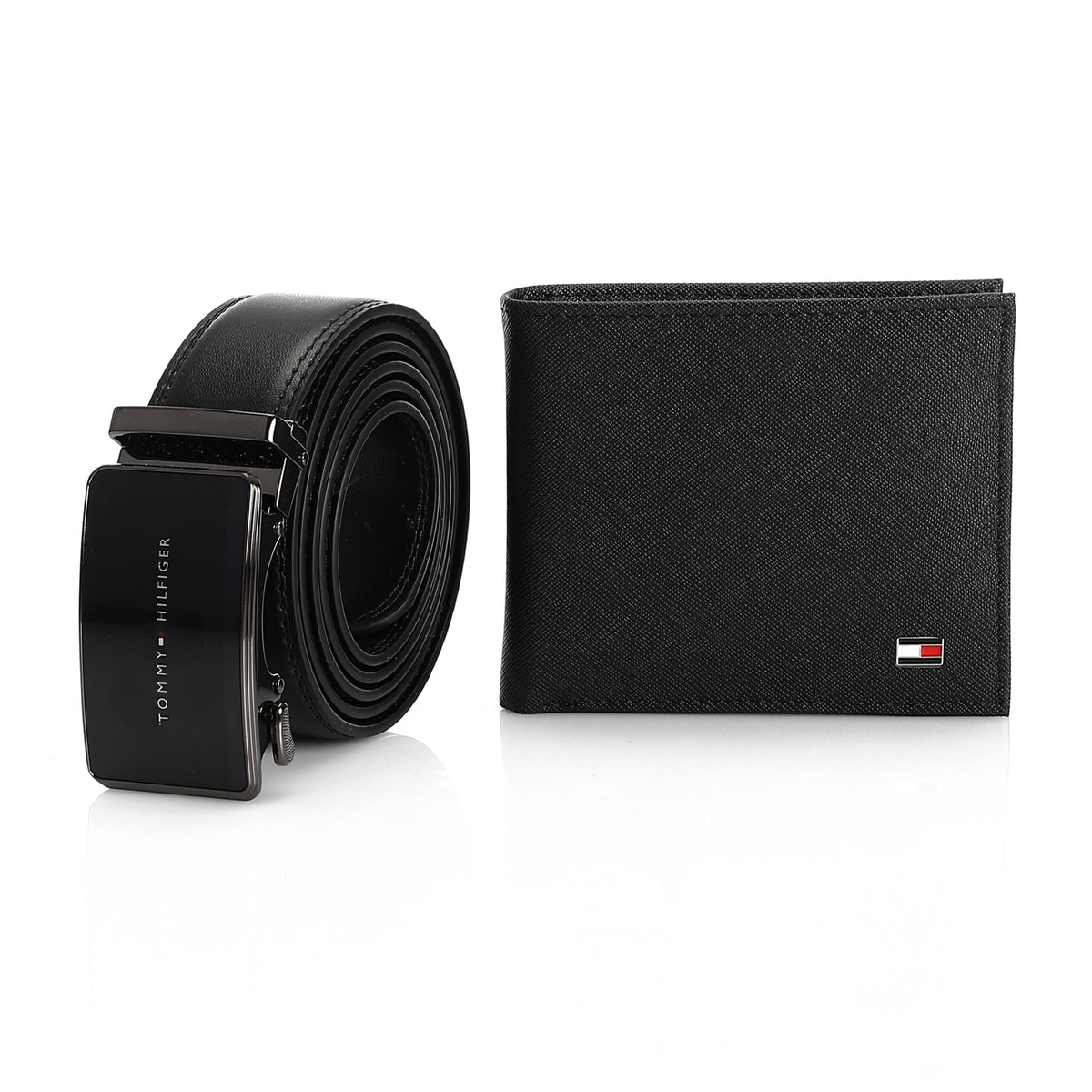 TOMMY HILFIGER set (Wallet & Belt)