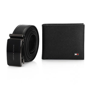 TOMMY HILFIGER set (Wallet & Belt)