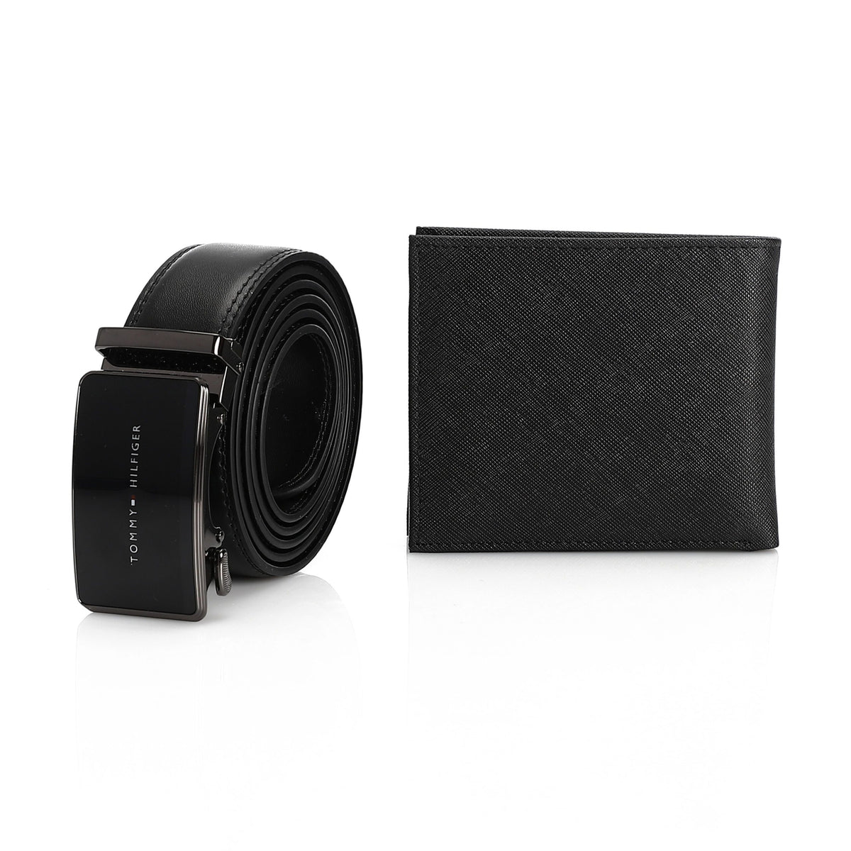 TOMMY HILFIGER set (Wallet & Belt)