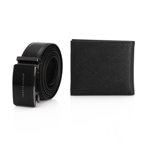 TOMMY HILFIGER set (Wallet & Belt)