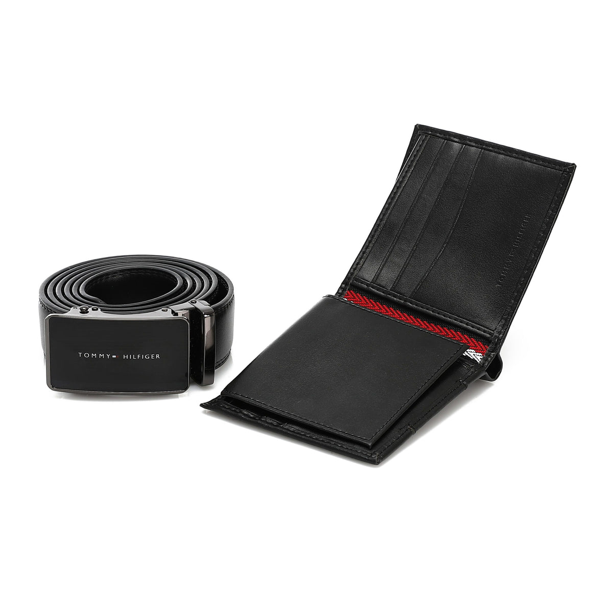 TOMMY HILFIGER set (Wallet & Belt)