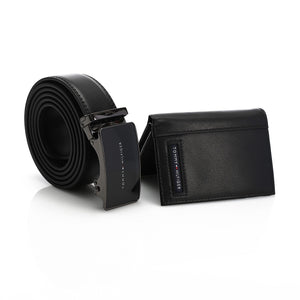 TOMMY HILFIGER set (Wallet & Belt)