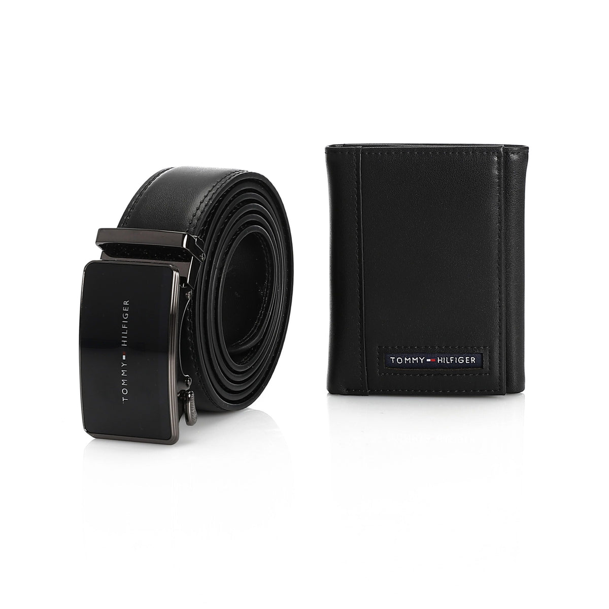TOMMY HILFIGER set (Wallet & Belt)