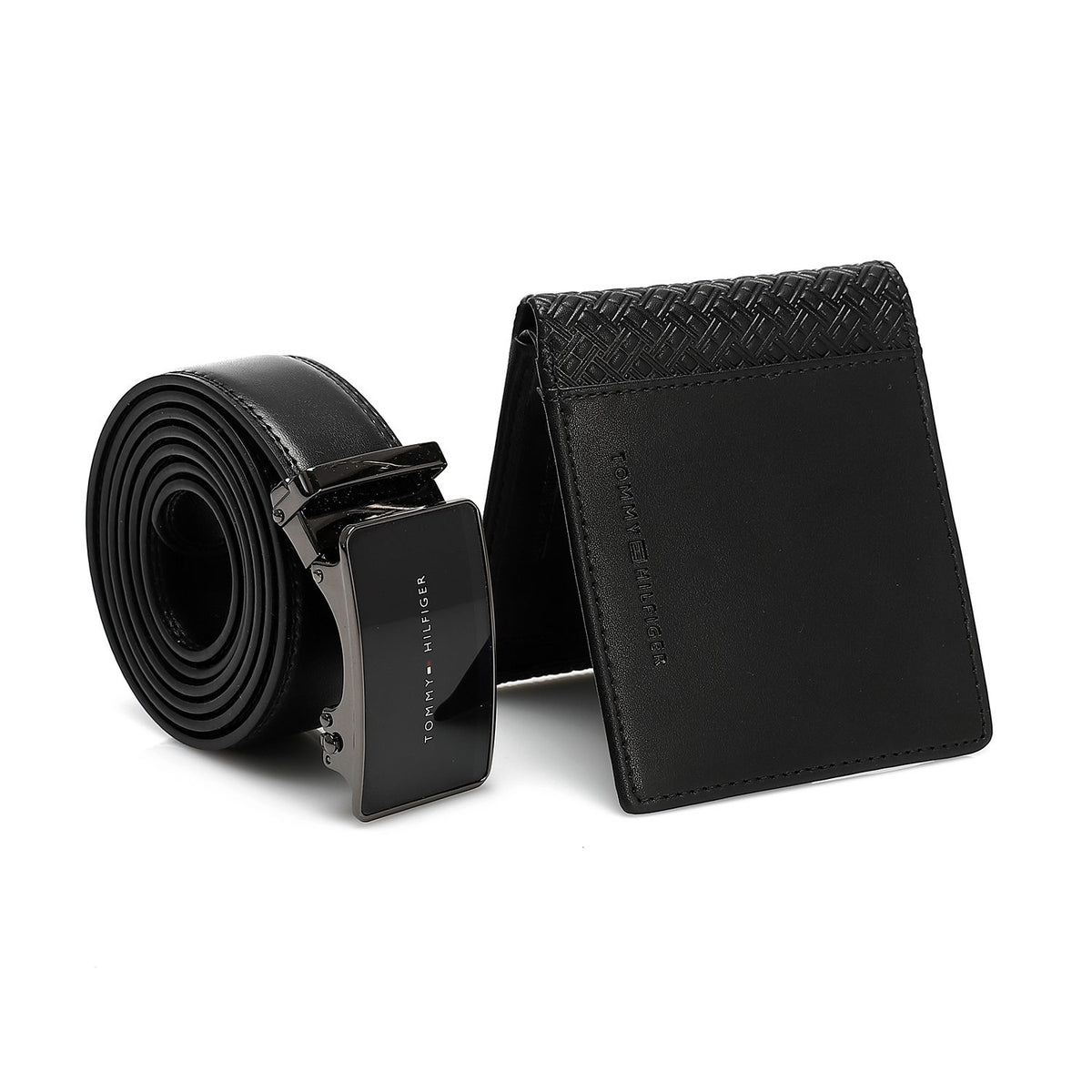 TOMMY HILFIGER set (Wallet & Belt)