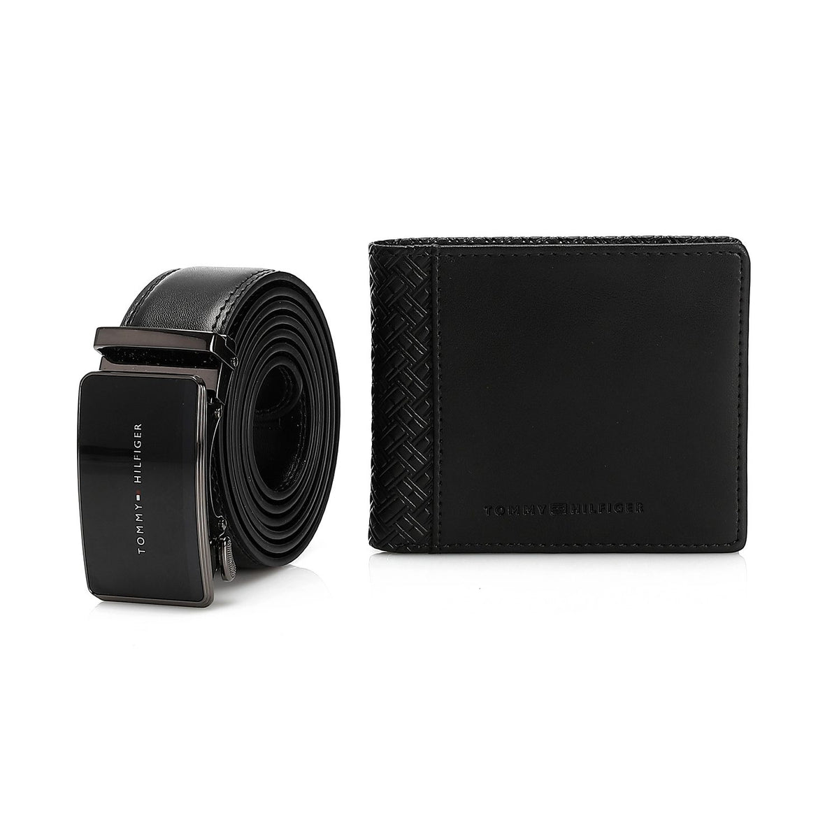 TOMMY HILFIGER set (Wallet & Belt)