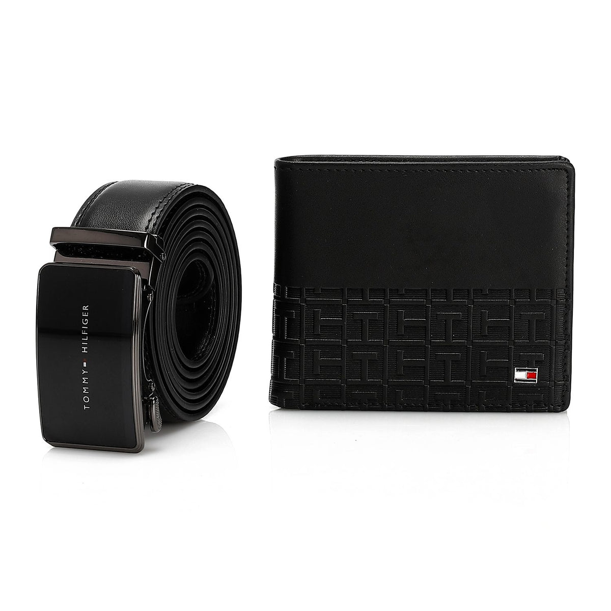 TOMMY HILFIGER set (Wallet & Belt)