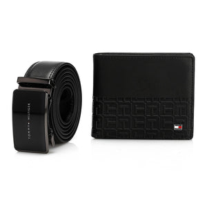 TOMMY HILFIGER set (Wallet & Belt)