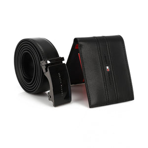 TOMMY HILFIGER set (Wallet & Belt)