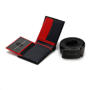 TOMMY HILFIGER set (Wallet & Belt)