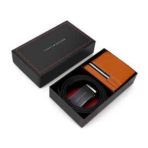 TOMMY HILFIGER set (Wallet & Belt)