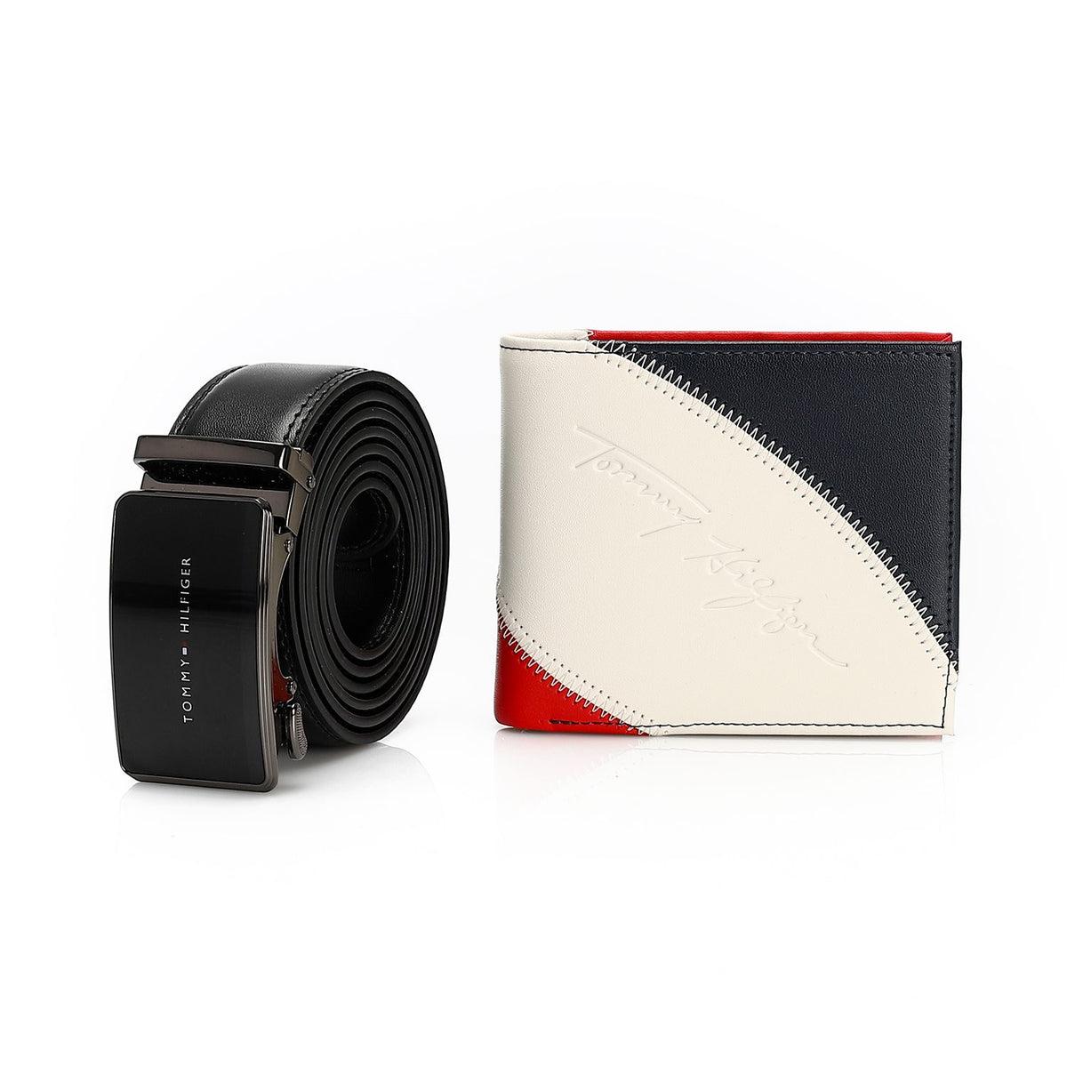 TOMMY HILFIGER set (Wallet & Belt)
