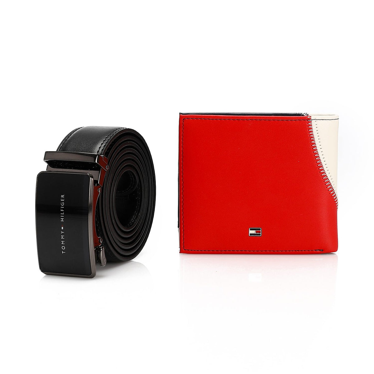 TOMMY HILFIGER set (Wallet & Belt)