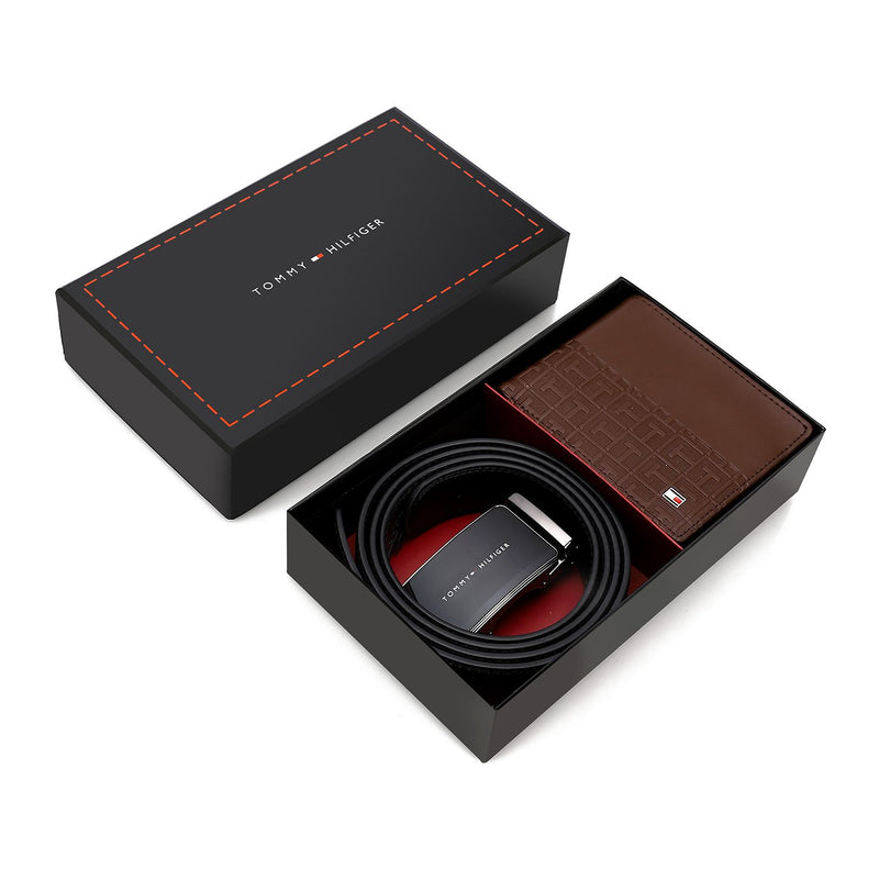 TOMMY HILFIGER set (Wallet & Belt)
