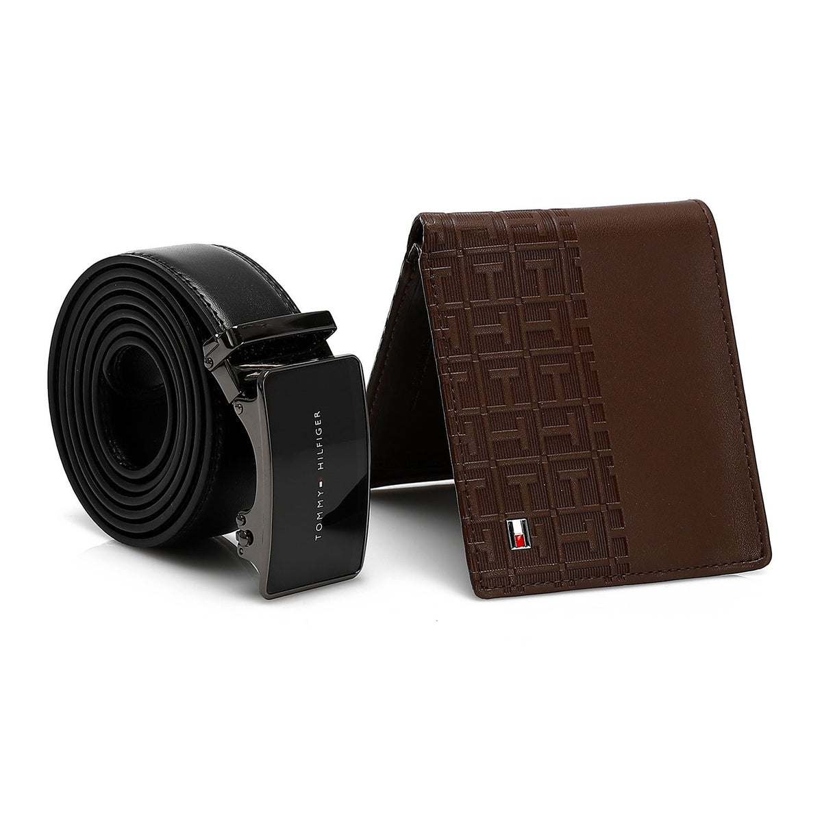 TOMMY HILFIGER set (Wallet & Belt)