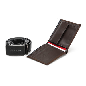 TOMMY HILFIGER set (Wallet & Belt)