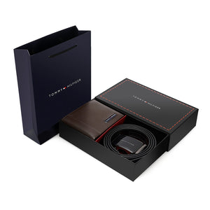 TOMMY HILFIGER set (Wallet & Belt)