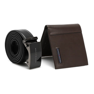 TOMMY HILFIGER set (Wallet & Belt)