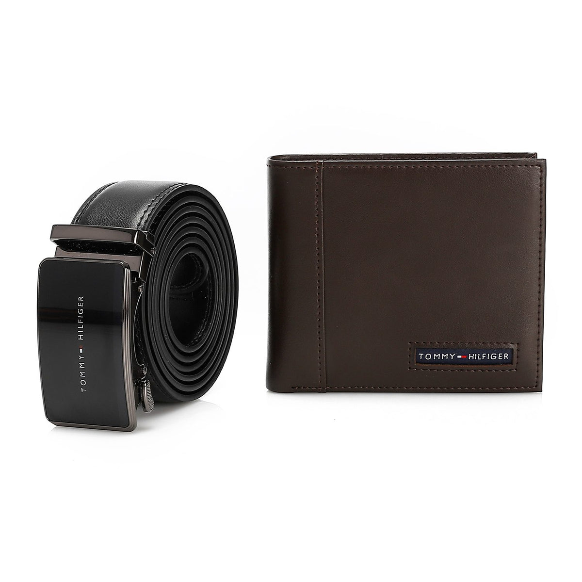 TOMMY HILFIGER set (Wallet & Belt)