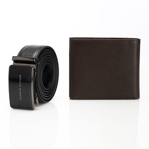 TOMMY HILFIGER set (Wallet & Belt)