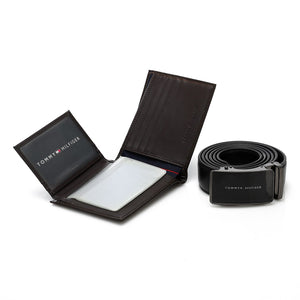 TOMMY HILFIGER set (Wallet & Belt)