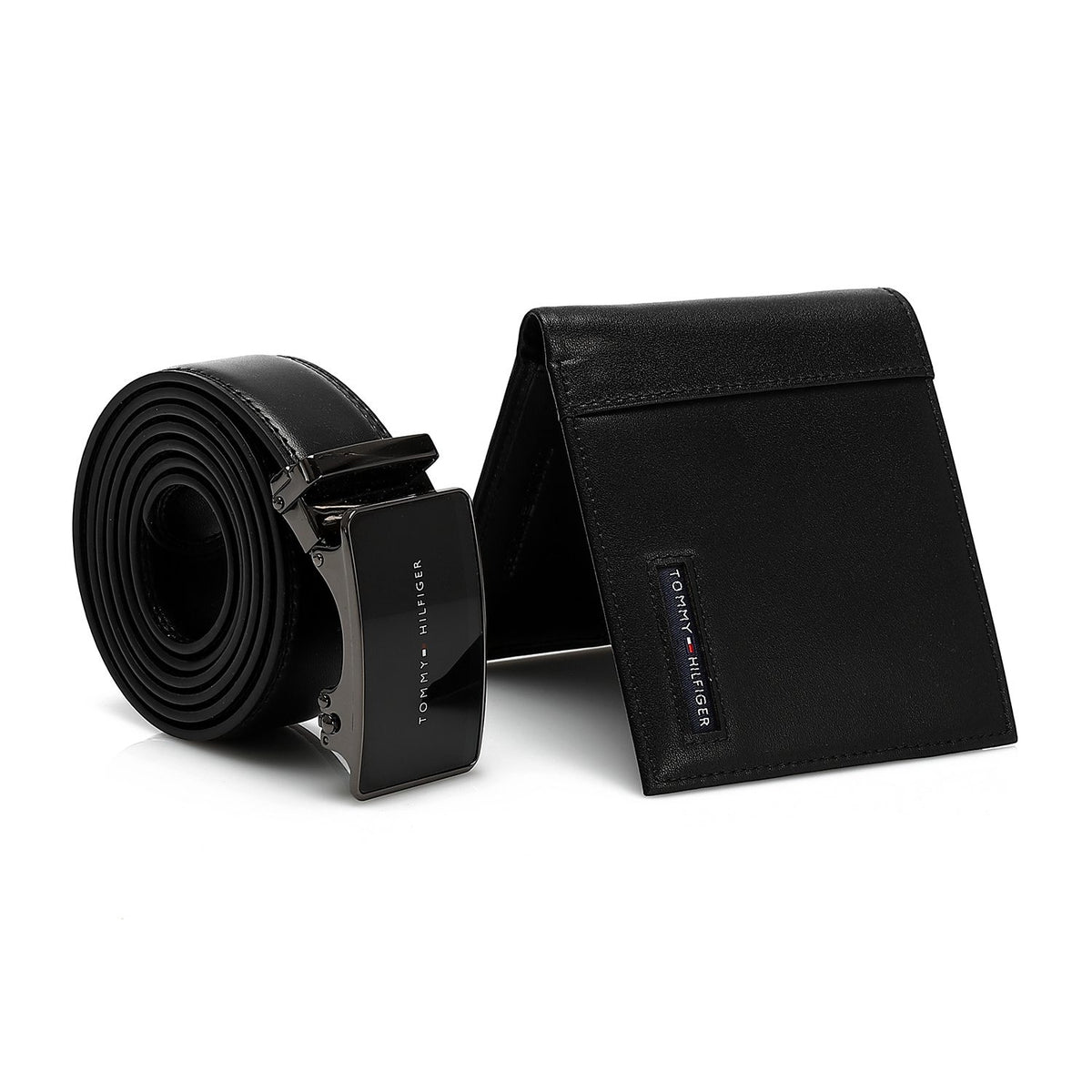 TOMMY HILFIGER set (Wallet & Belt)