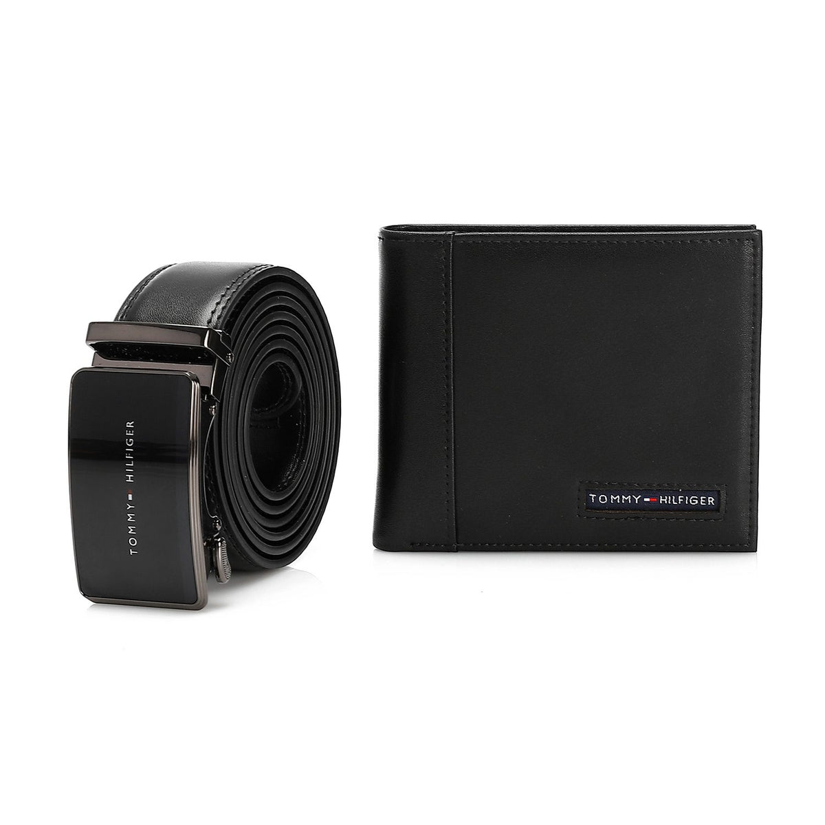 TOMMY HILFIGER set (Wallet & Belt)