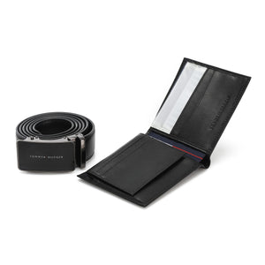 TOMMY HILFIGER set (Wallet & Belt)