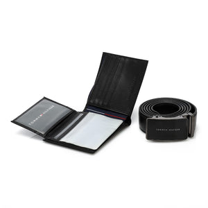 TOMMY HILFIGER set (Wallet & Belt)