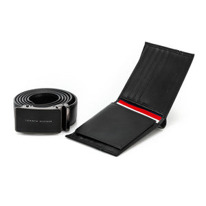 TOMMY HILFIGER set (Wallet & Belt)