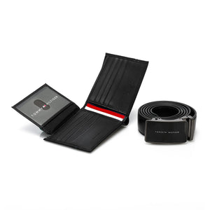 TOMMY HILFIGER set (Wallet & Belt)