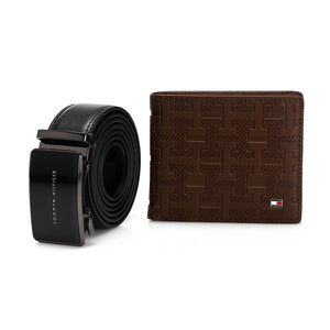 TOMMY HILFIGER set (Wallet & Belt)