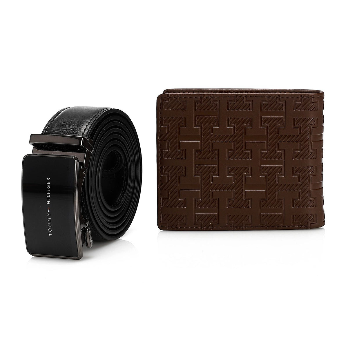 TOMMY HILFIGER set (Wallet & Belt)