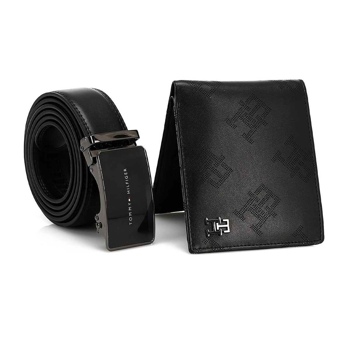 TOMMY HILFIGER set (Wallet & Belt)