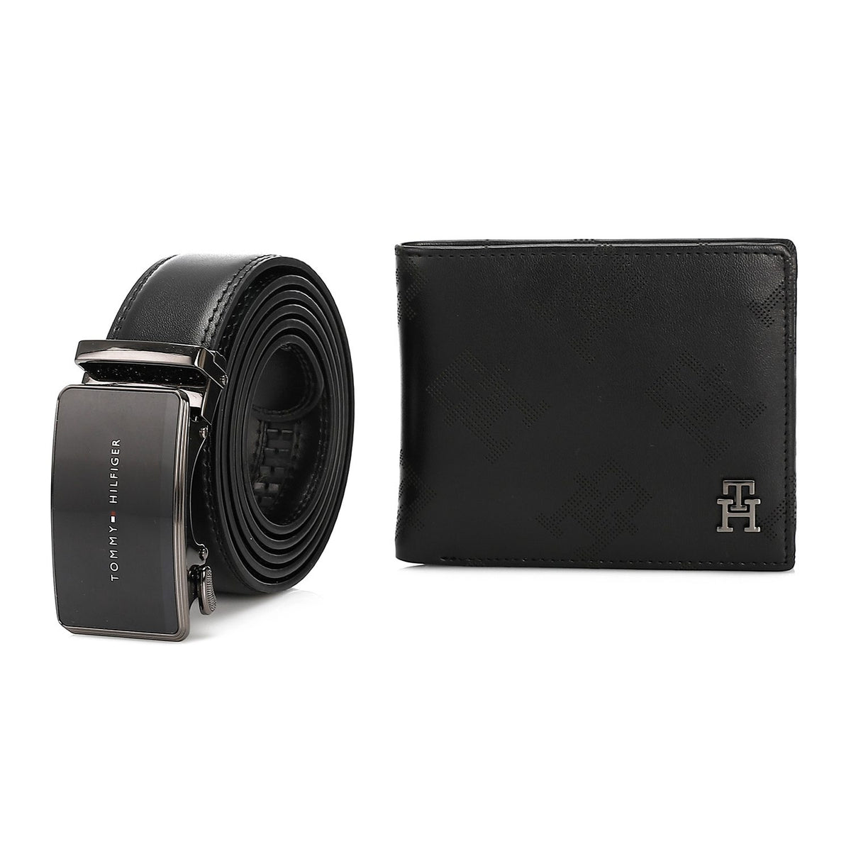 TOMMY HILFIGER set (Wallet & Belt)