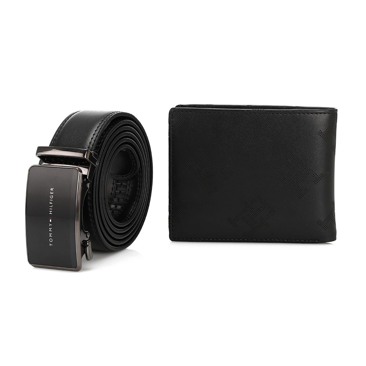 TOMMY HILFIGER set (Wallet & Belt)